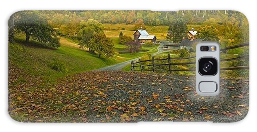 Perry Farm Galaxy Case featuring the photograph The driveway by Patricia Dennis