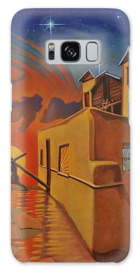 Chimayo Galaxy S8 Case featuring the painting The Emancipation of Christ by Art West