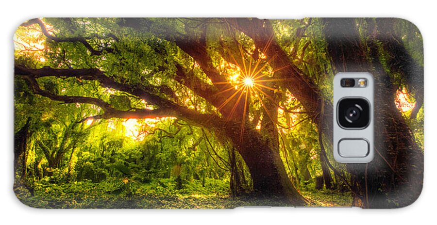 Galaxy Case featuring the photograph The Emerald Forest by Micah Roemmling