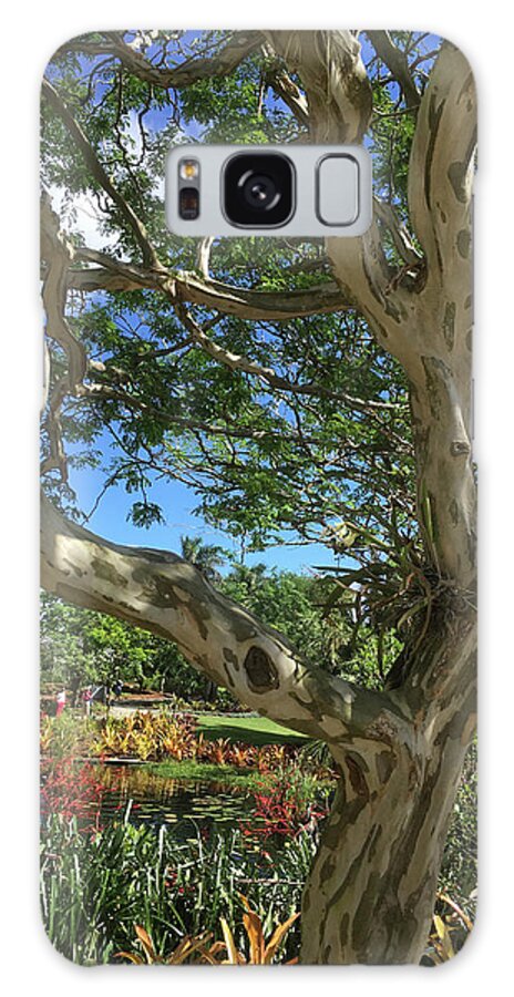 Tree Galaxy Case featuring the photograph The Exotic Tree #2 - Close Up by Susan Grunin