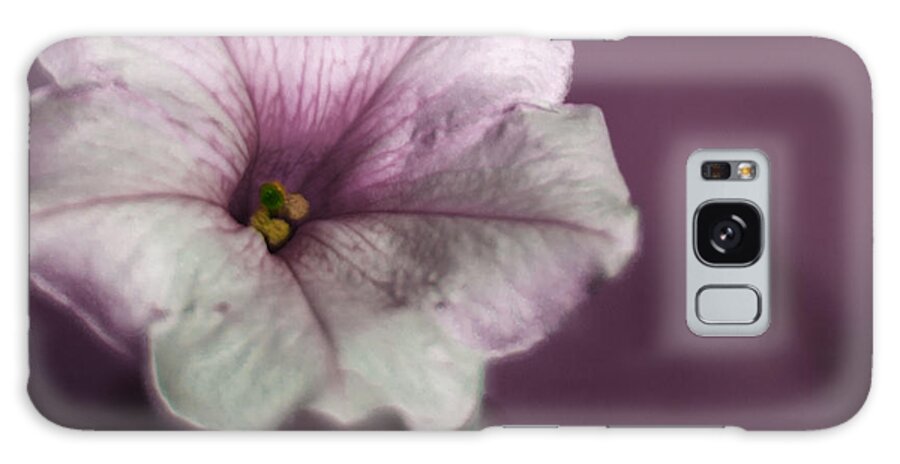 Petunia Galaxy Case featuring the photograph The Eye is Green by Metaphor Photo