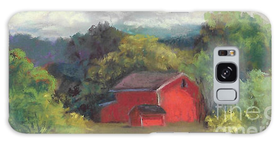 Rural Landscape Galaxy Case featuring the painting The Farm to the East by Terri Meyer