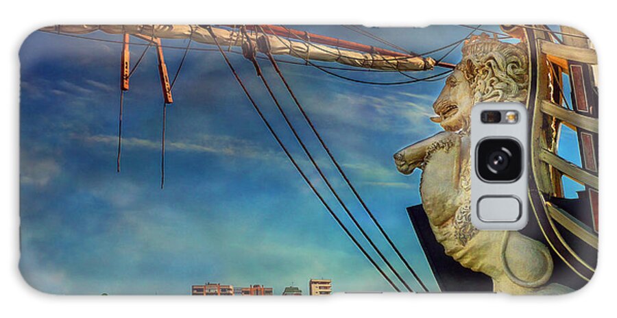 Replica Galaxy Case featuring the photograph The Figurehead by Hanny Heim