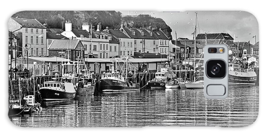 Britain Galaxy Case featuring the photograph The Fish Quay, Whitby by Rod Johnson