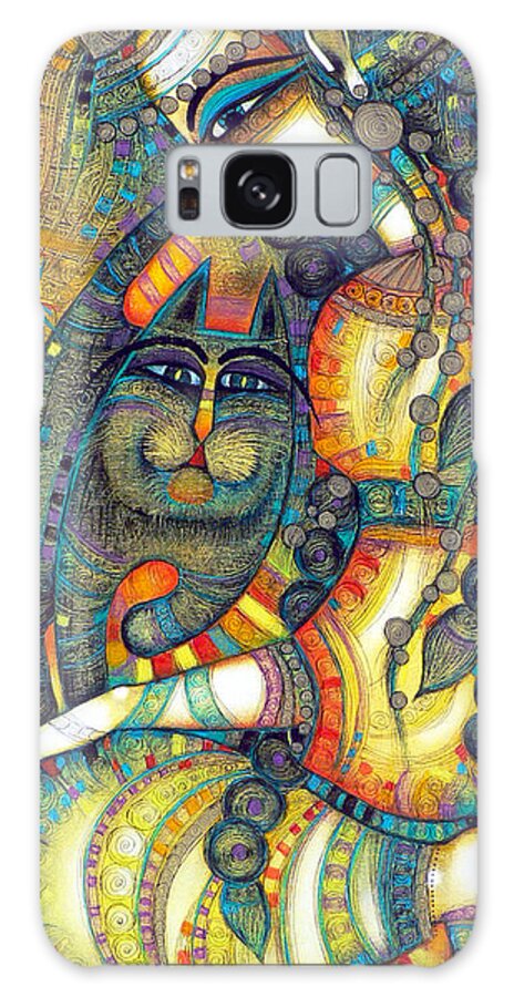 Albena Galaxy Case featuring the painting The Gipsy by Albena Vatcheva