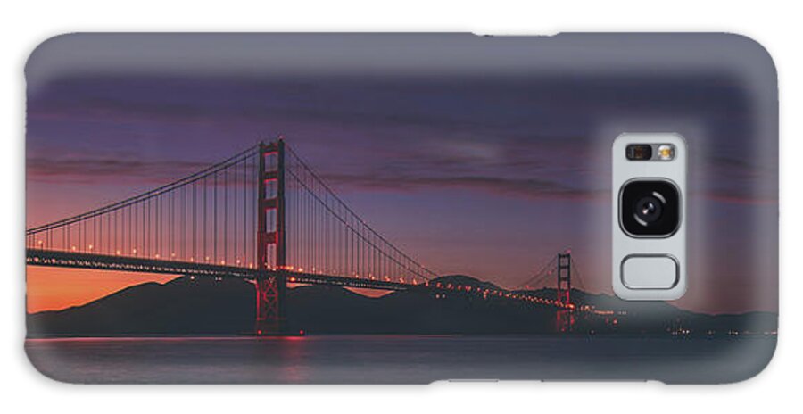 Golden Gate Bridge Galaxy Case featuring the photograph The Golden Gate Bridge by Mountain Dreams