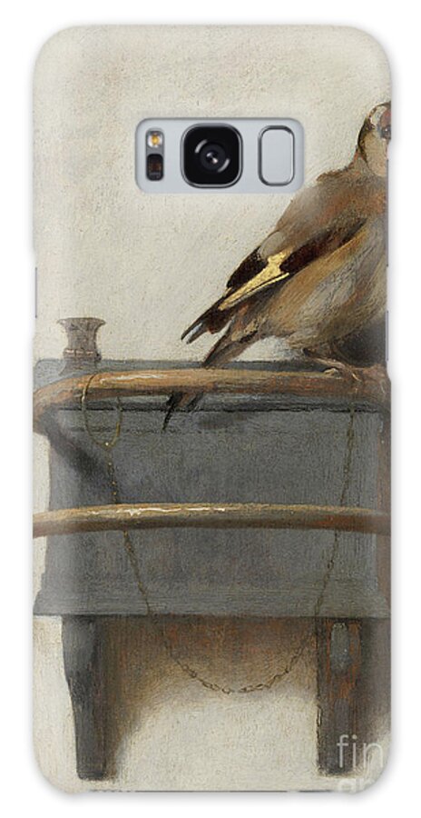 The Goldfinch Galaxy Case featuring the painting The Goldfinch, 1654 by Carel Fabritius