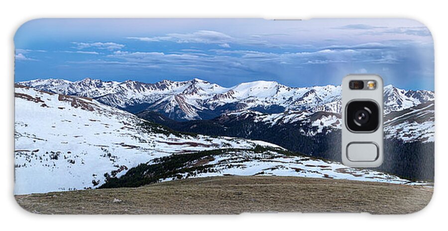 Gore Range Galaxy Case featuring the photograph The Gore Range at Sunrise - Rocky Mountain National Park by Ronda Kimbrow