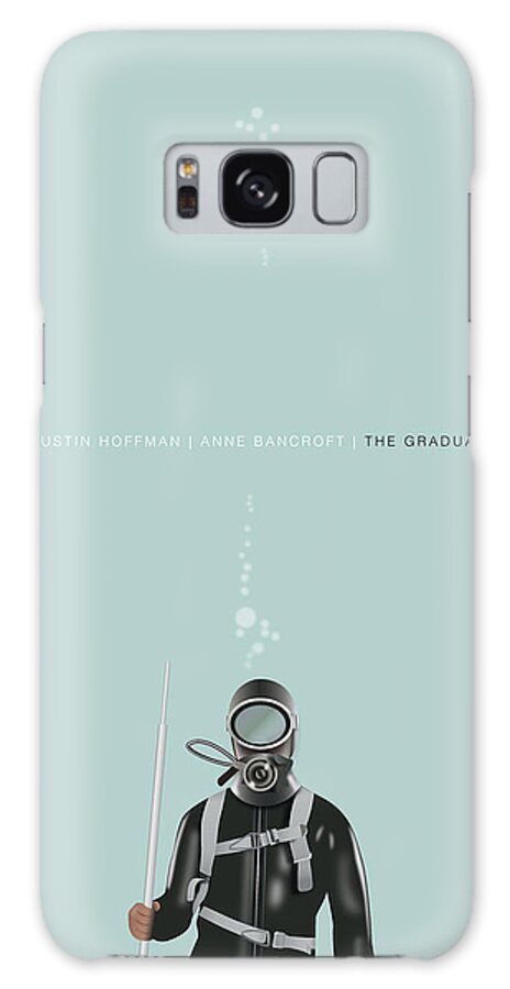 Movie Poster Galaxy Case featuring the digital art The Graduate - Alternative Movie Poster by Movie Poster Boy