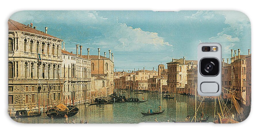 Canaletto Galaxy Case featuring the painting The Grand Canal by Canaletto