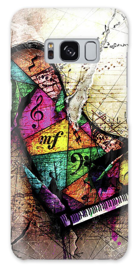 Music Galaxy Case featuring the digital art The Grand Illusion by Gary Bodnar