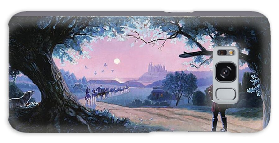 Fairy Tale Art Galaxy Case featuring the painting The Hidden Prince by Patrick Whelan