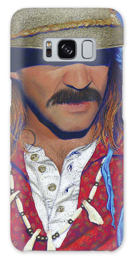 Jedediah Galaxy Case featuring the pastel The Historian - Jeff Trotman by Tracy L Teeter 
