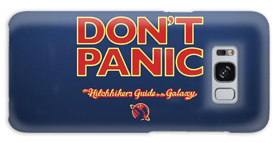 The Hitchhiker's Guide To The Galaxy Galaxy S8 Case featuring the digital art The Hitchhiker's Guide to the Galaxy by Super Lovely