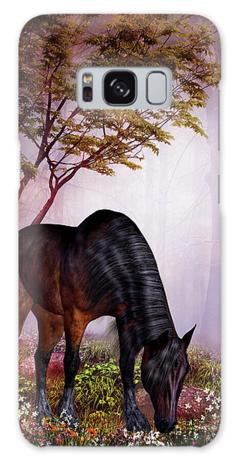 The Horse Galaxy Case featuring the digital art The Horse by John Junek