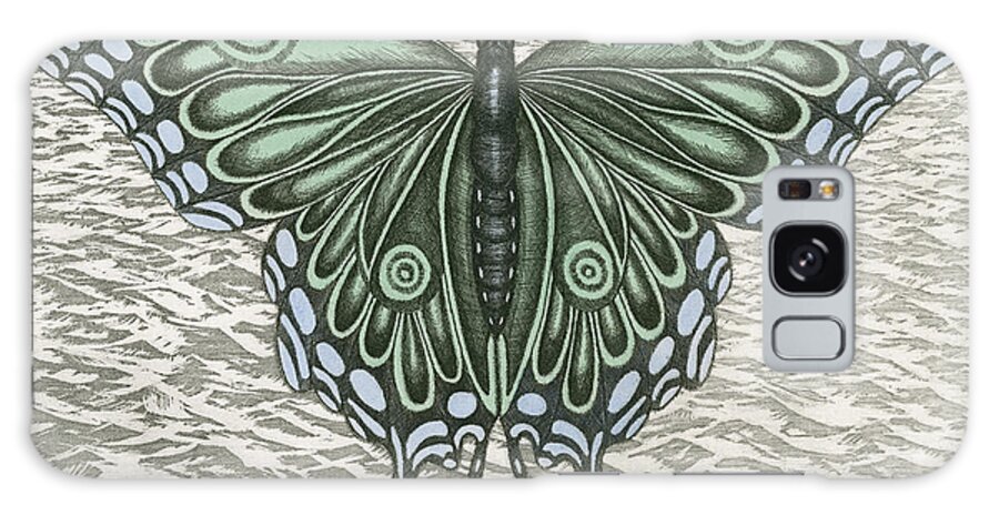 Butterfly Galaxy Case featuring the drawing The Intro-Spector by Charles Harden