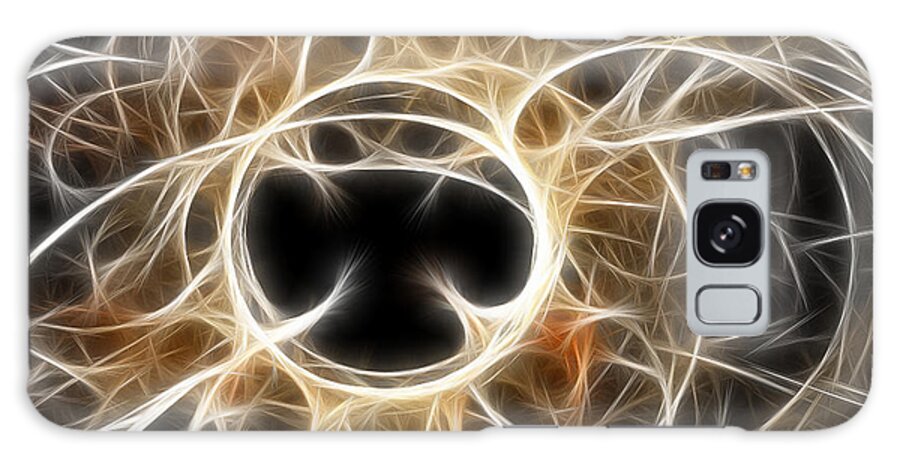 Fractal Galaxy Case featuring the digital art The Invitation by Holly Ethan