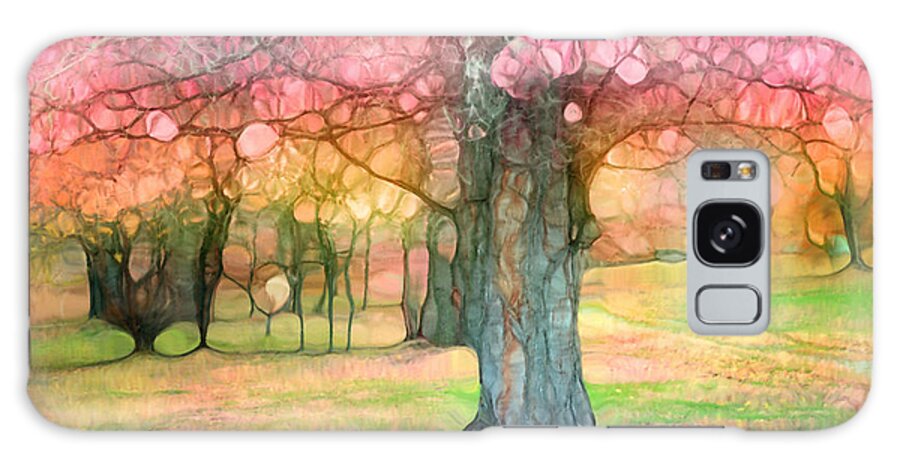 Tree Galaxy Case featuring the photograph The Joyous Trees by Tara Turner