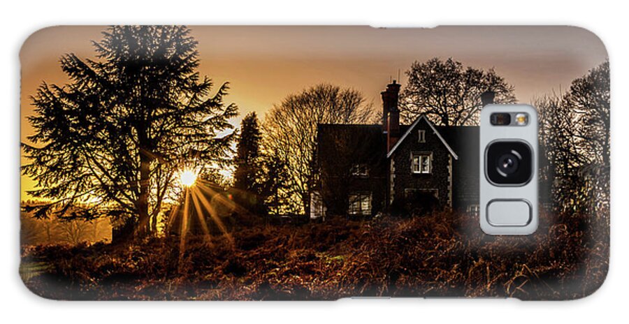 Bradgate Galaxy Case featuring the photograph The Last Glow by Nick Bywater