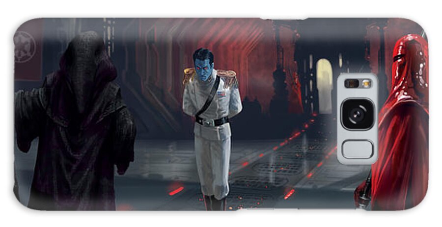 Ryan Barger Galaxy Case featuring the digital art The Last Grand Admiral by Ryan Barger