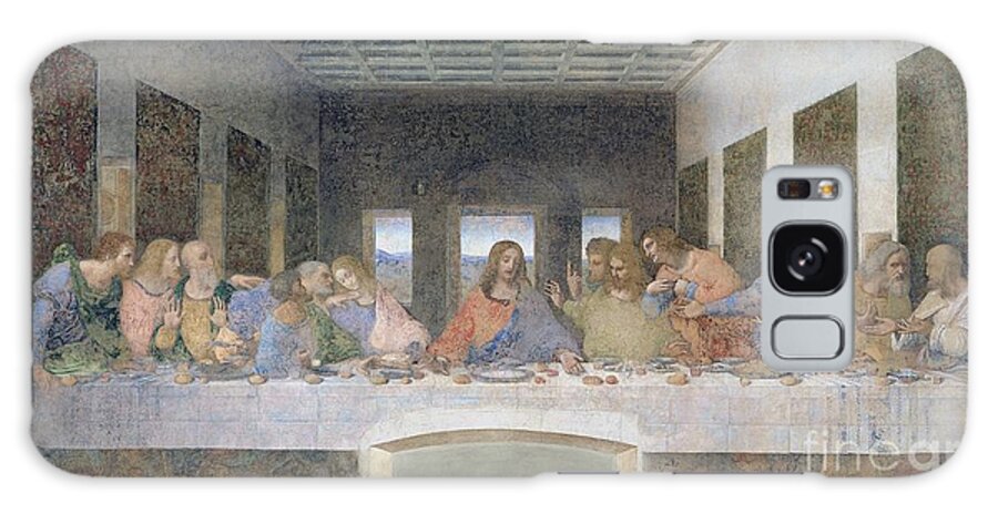 The Galaxy Case featuring the painting The Last Supper by Leonardo da Vinci