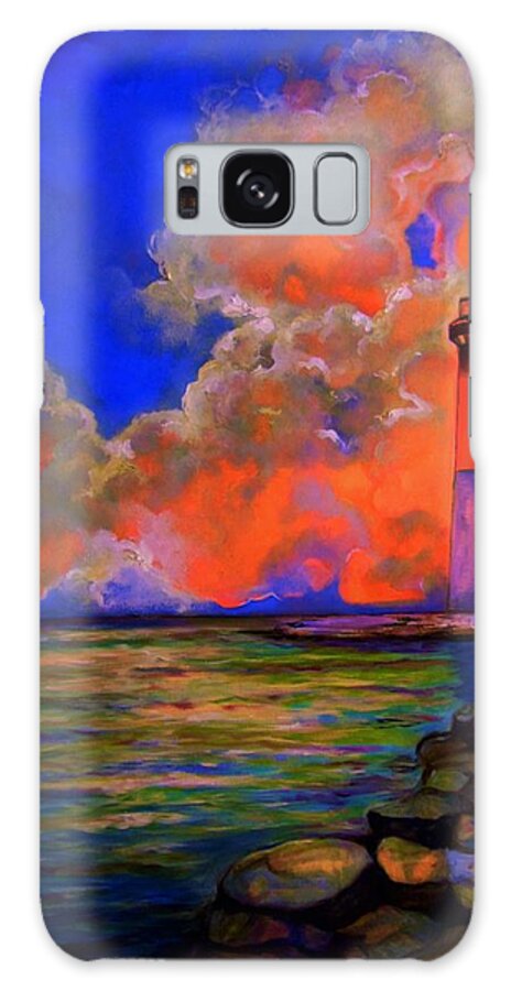 Landscape Galaxy Case featuring the painting The Light by Emery Franklin