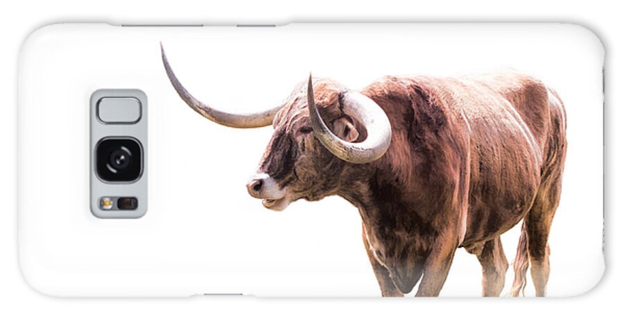 America Galaxy Case featuring the photograph The Majestic Longhorn by David and Carol Kelly