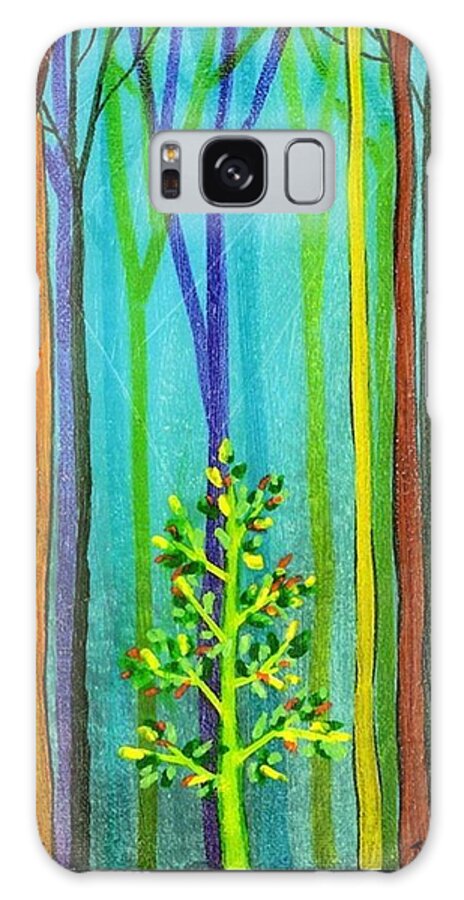 Trees Galaxy Case featuring the painting The Mentors 2 by Jim Harris