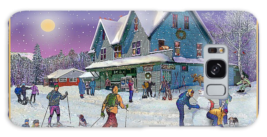 Winter Galaxy Case featuring the photograph The Morning After at Campton New Hampshire by Nancy Griswold
