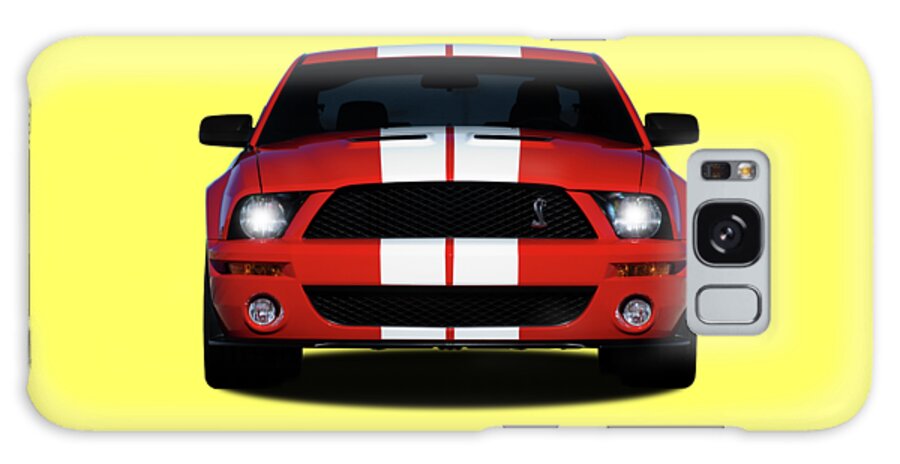 Ford Mustang Shelby Gt500 Galaxy Case featuring the photograph The Mustang Shelby GT500 by Mark Rogan