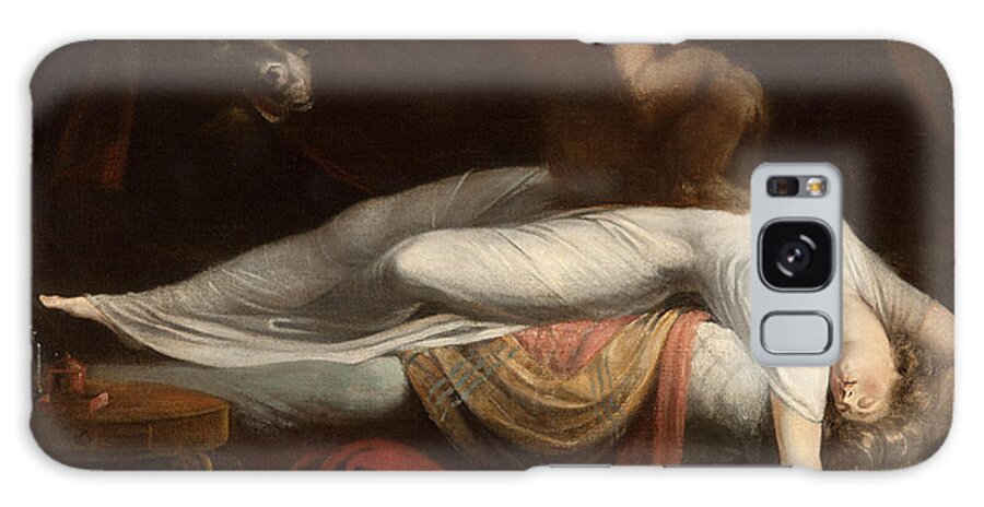 The Galaxy Case featuring the painting The Nightmare by Henry Fuseli