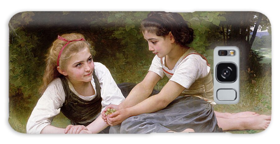 Nut Galaxy Case featuring the painting The Nut Gatherers by William-Adolphe Bouguereau