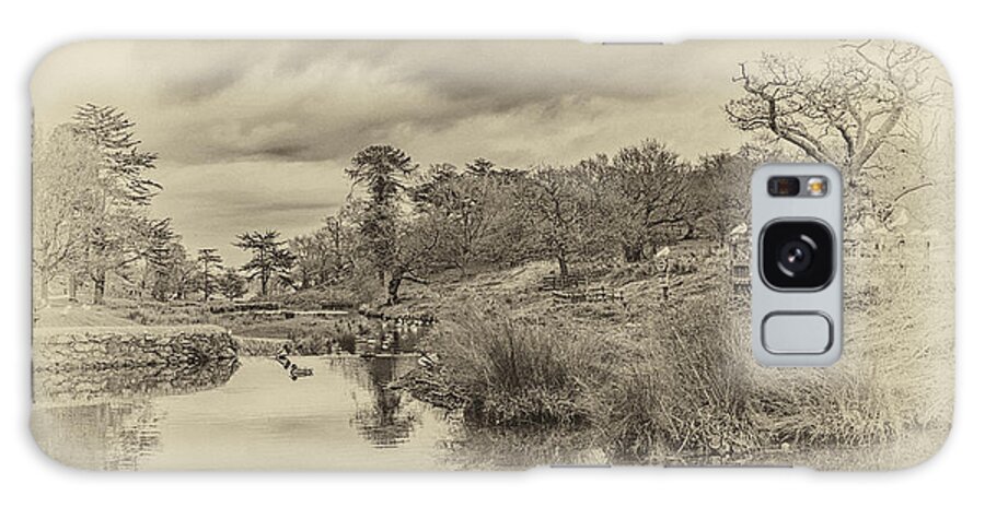 Landscape Galaxy Case featuring the photograph The Old Pond by Nick Bywater