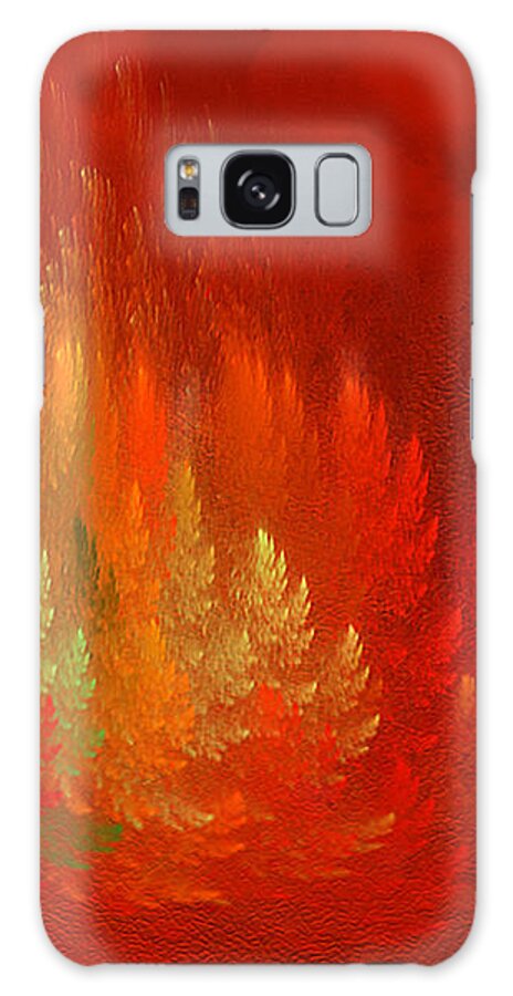 The Passion Forest Galaxy Case featuring the digital art The passion forest - fantasy art by Giada Rossi by Giada Rossi