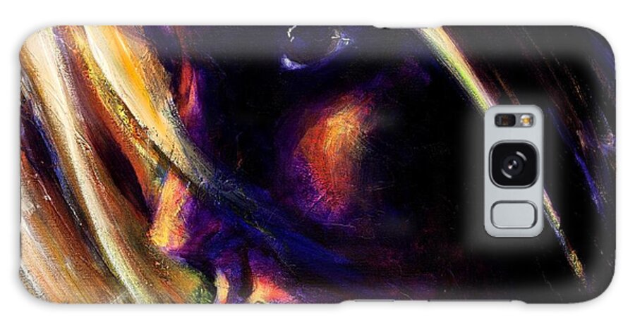 Acrylic Galaxy Case featuring the painting The Past is Gone by Jason Reinhardt