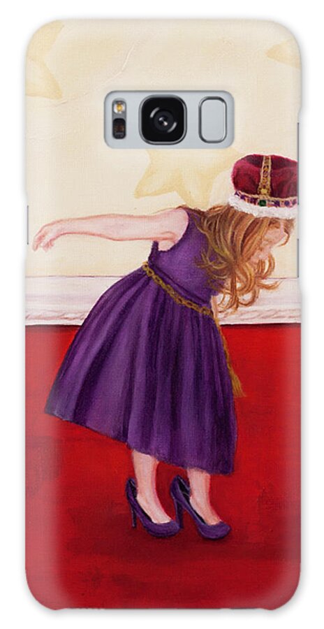Christian Art Galaxy Case featuring the painting The Queen's Shoes by Jeanette Sthamann