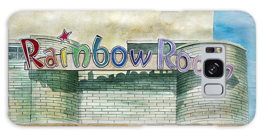 Asbury Art Galaxy Case featuring the painting The Rainbow Room by Patricia Arroyo