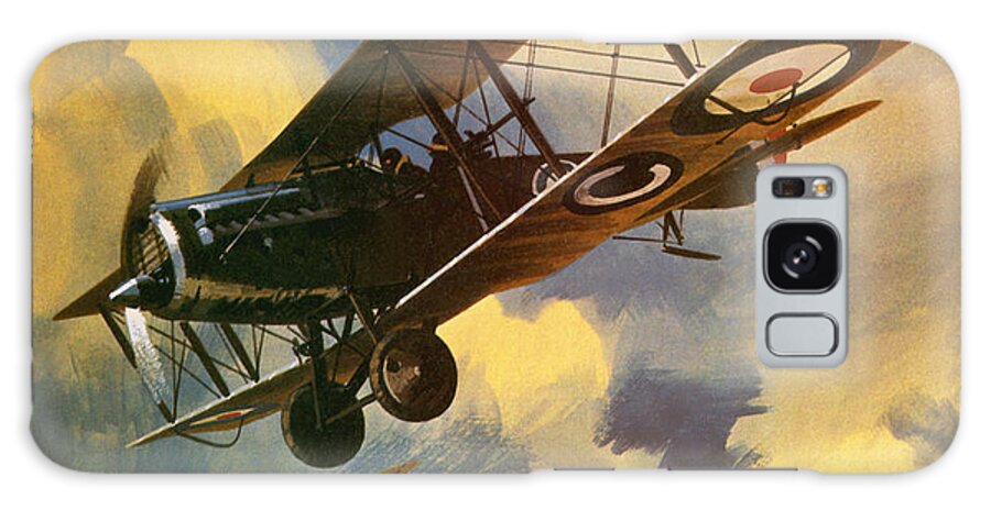 Royal Flying Corps Galaxy Case featuring the painting The Royal Flying Corps by Wilf Hardy