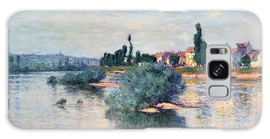 River Galaxy Case featuring the painting The Seine at Lavacourt by Claude Monet