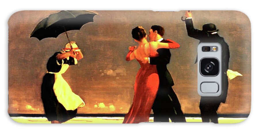 Jack Vettriano Galaxy Case featuring the painting The Singing Butler by Jack Vettriano