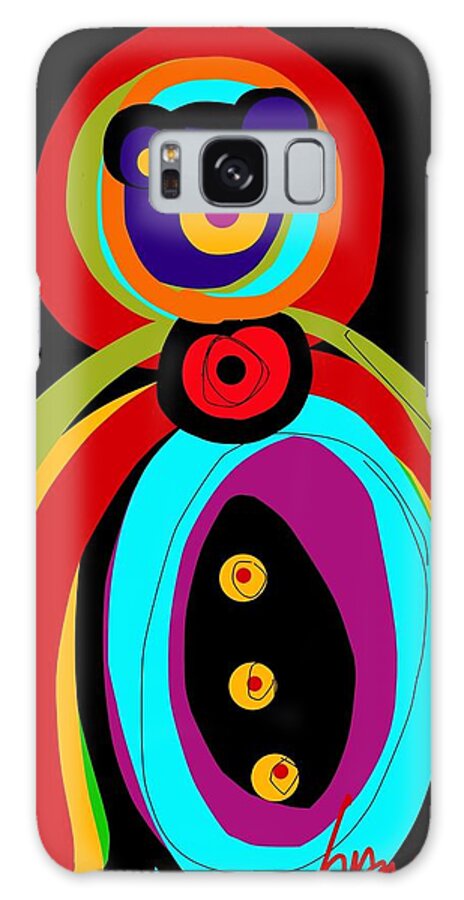 Susan Fielder Galaxy S8 Case featuring the digital art Mr. Teddy Bearitus by Susan Fielder