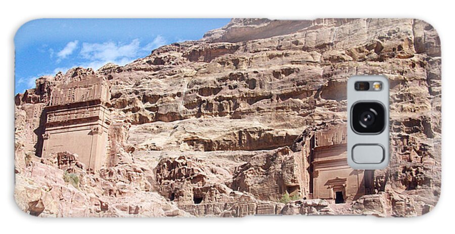 Petra Galaxy Case featuring the photograph The Stone City by Munir Alawi