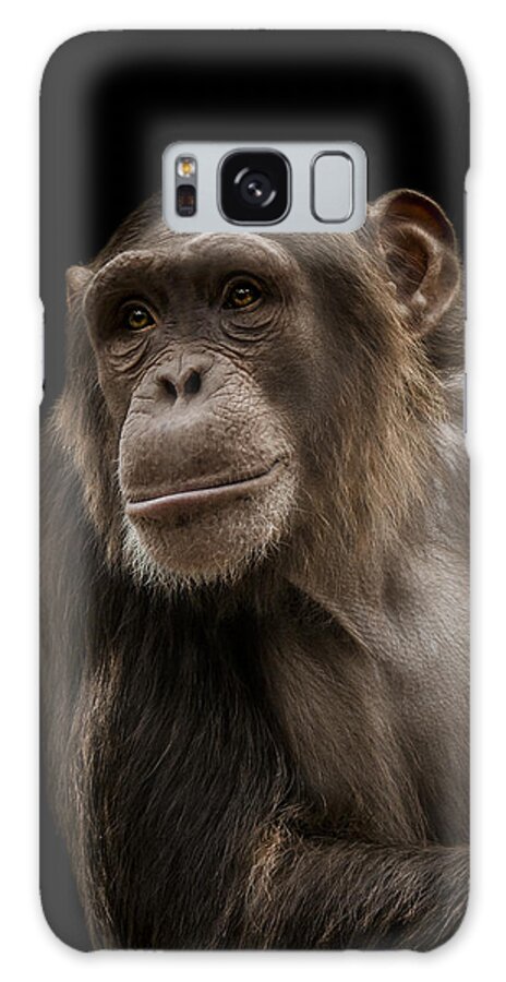 Chimpanzee Galaxy Case featuring the photograph The Storyteller by Paul Neville