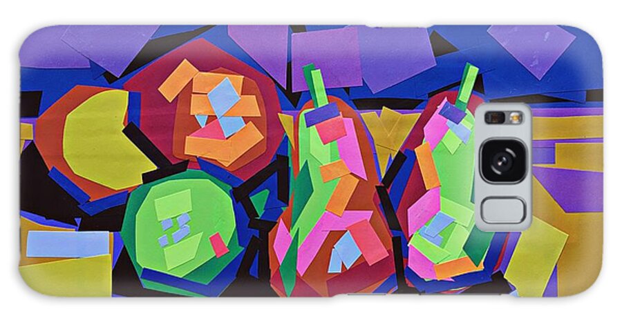 Fruits Galaxy S8 Case featuring the mixed media The sweet fruits of art by Enrique Zaldivar