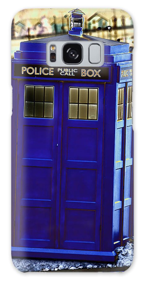 The Tardis Galaxy S8 Case featuring the photograph The Tardis by Steve Purnell