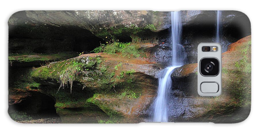 Upper Falls Galaxy Case featuring the photograph The Upper Falls by Angela Murdock
