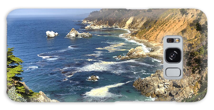 Big Sur Galaxy Case featuring the photograph The View, Big Sur by Paul Gillham