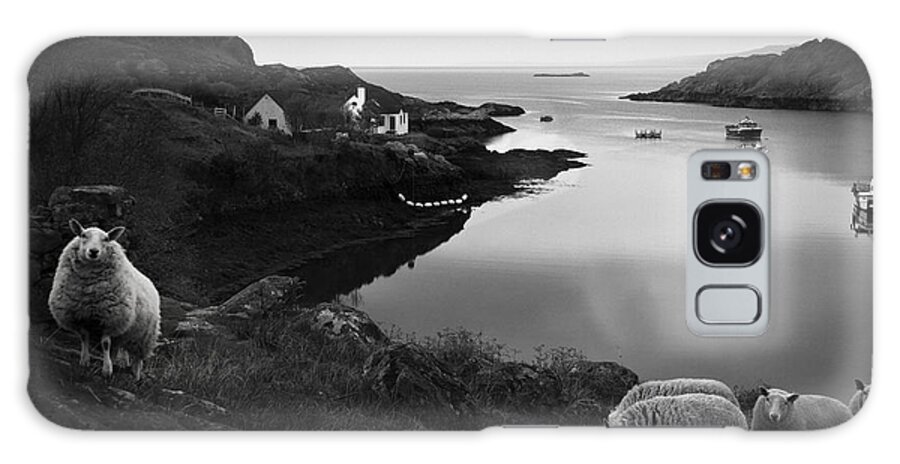 Applecross Peninsula Galaxy Case featuring the photograph The Village by Dorit Fuhg