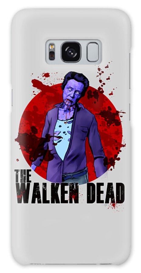 The Walking Dead Galaxy Case featuring the digital art The Walking Dead The Walken Dead Amc The Walking Dead Parody, Christopher Walken Parody by Paul Telling