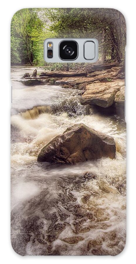 Waterfall Galaxy Case featuring the photograph The Water Gush by Doris Aguirre